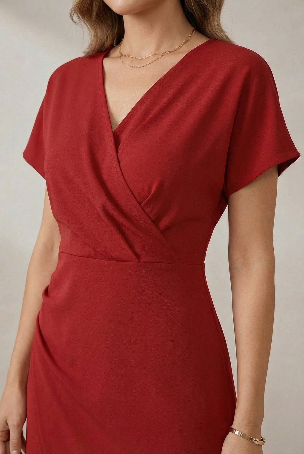 Women's Lightweight Cotton Midi Dress | Flattering Relaxed Fit Summer Dress 2