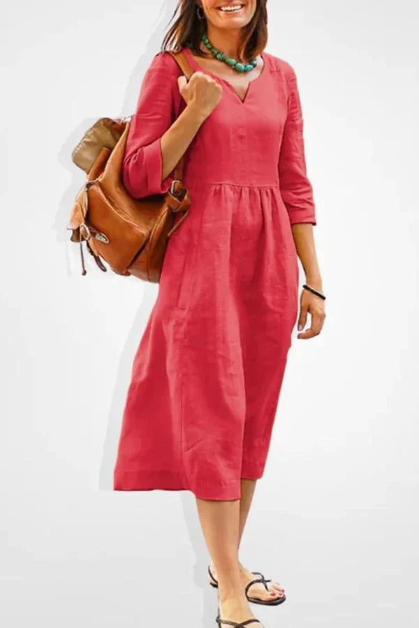 Women's Lightweight Flowing Maxi Dress | Elegant Casual Summer Dress 1